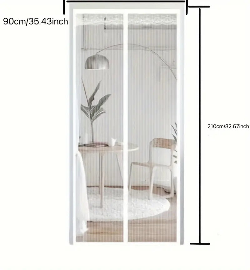 Summer Magnetic Net Curtain