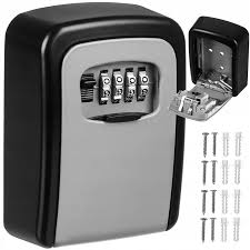 Ultra-secure key safe with opening flap box